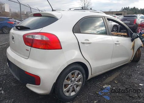 2016 Kia Rio Lx из США, поврежденный, VIN KNADM5A31G6651671